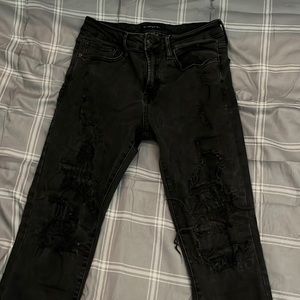 Aeropostale black skinny jeans